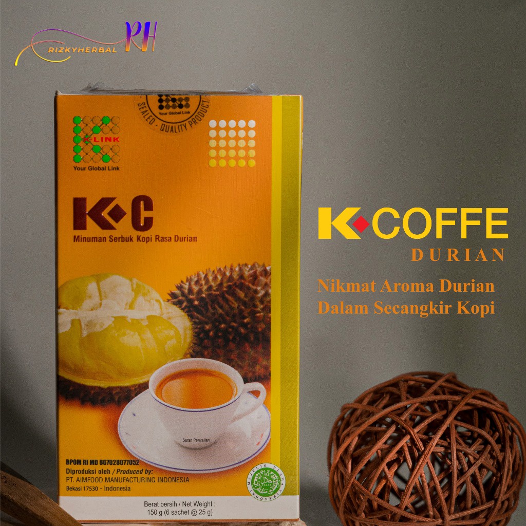 Jual Coffee Durian Kopi Durian K Link Original K C Minuman Serbuk