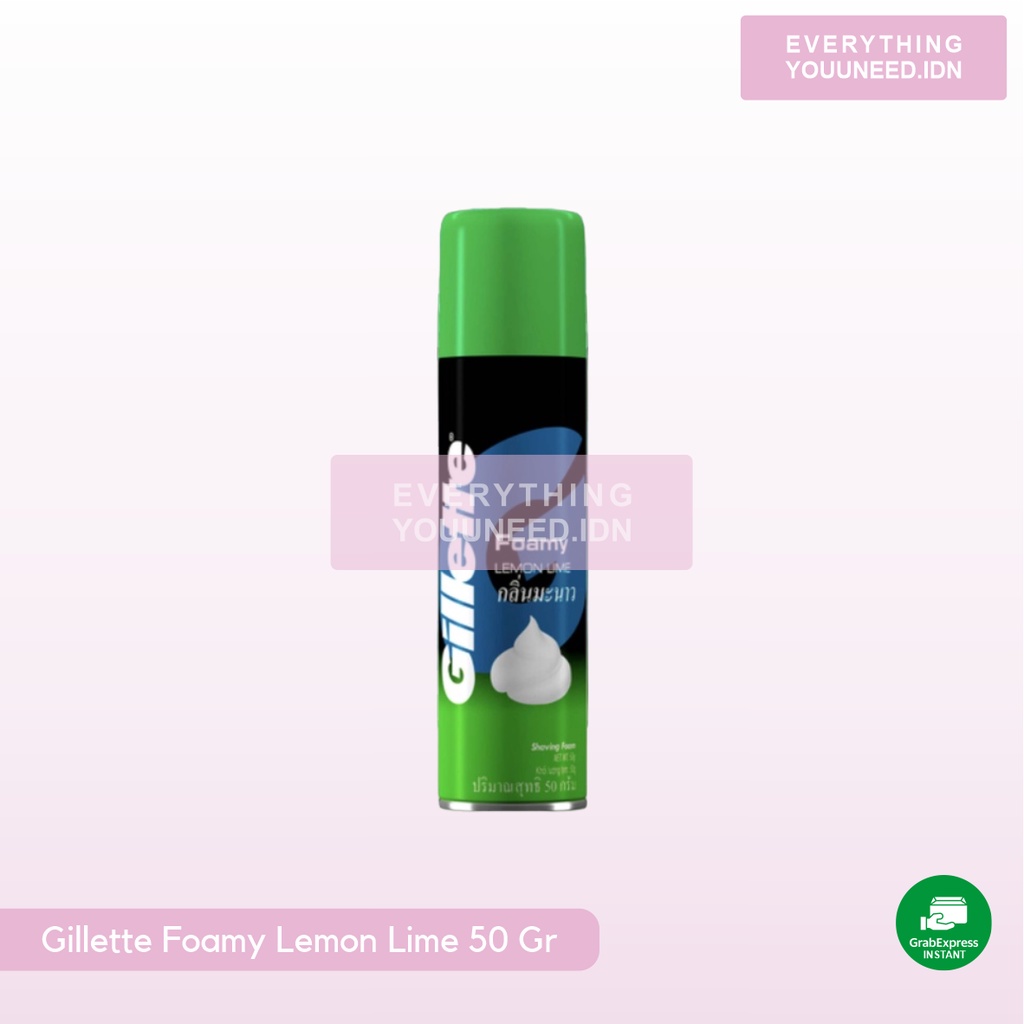 Jual Gillette Shaving Foam Krim Alat Cukur Lemon Lime 50g Shaving Cream