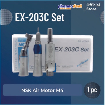 Jual Air Motor Low Speed Handpiece E Type Straight Kit Ex C Set