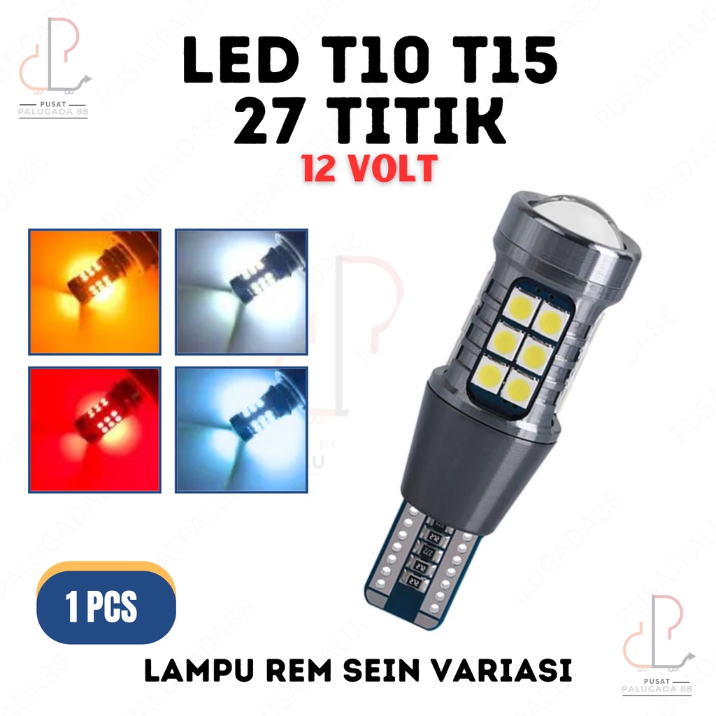 Jual Led T T Titik Lampu Lensa Projector W W W W Lampu Mundur