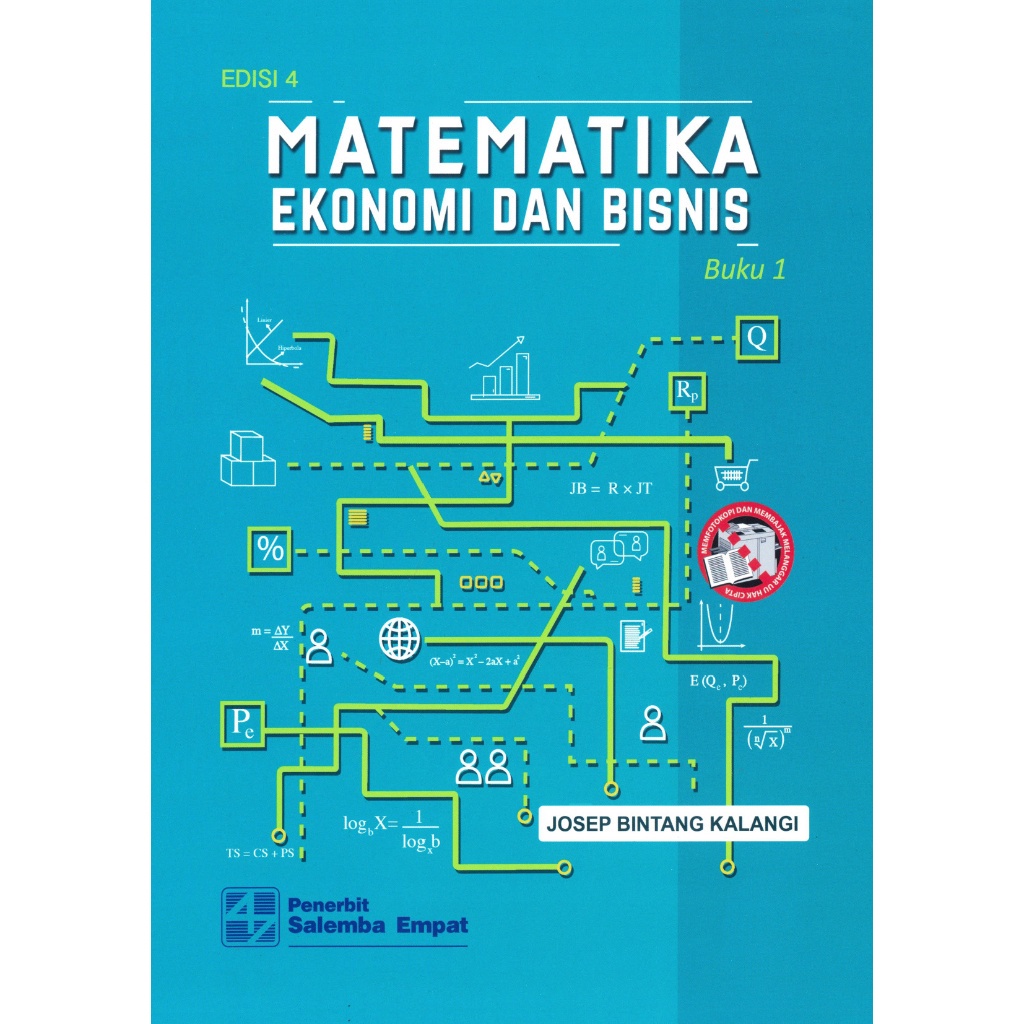 Jual Buku Matematika Ekonomi Dan Bisnis Edisi Jilid Josep Bintang