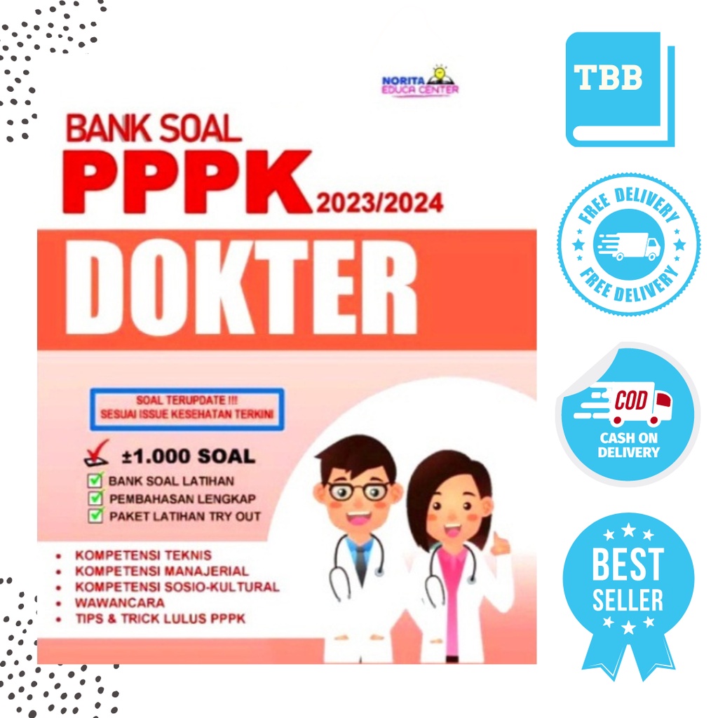 Jual BUKU BANK SOAL PPPK DOKTER TAHUN 2024 Shopee Indonesia