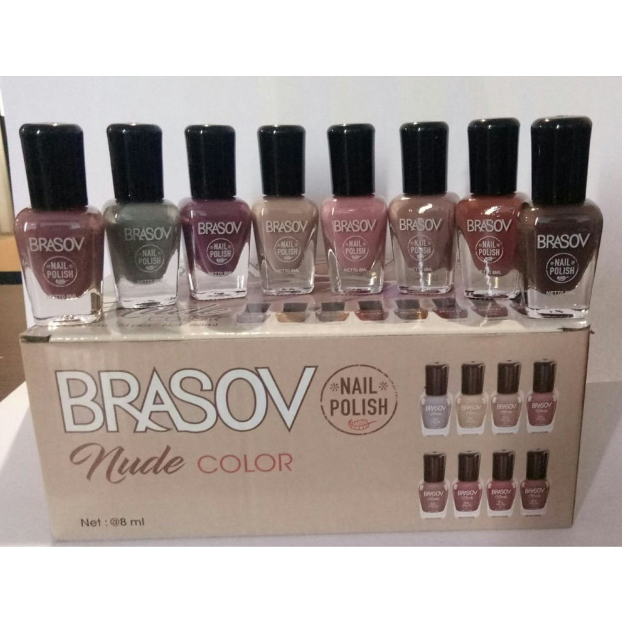 Jual Brasov Nude Nail Polish Brasov Kuteks Nude Halal Shopee Indonesia