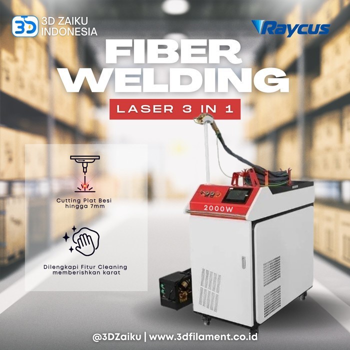 Jual ZKLabs Fiber Laser Welding 1500W Handheld Laser 3 In 1 Mesin Las