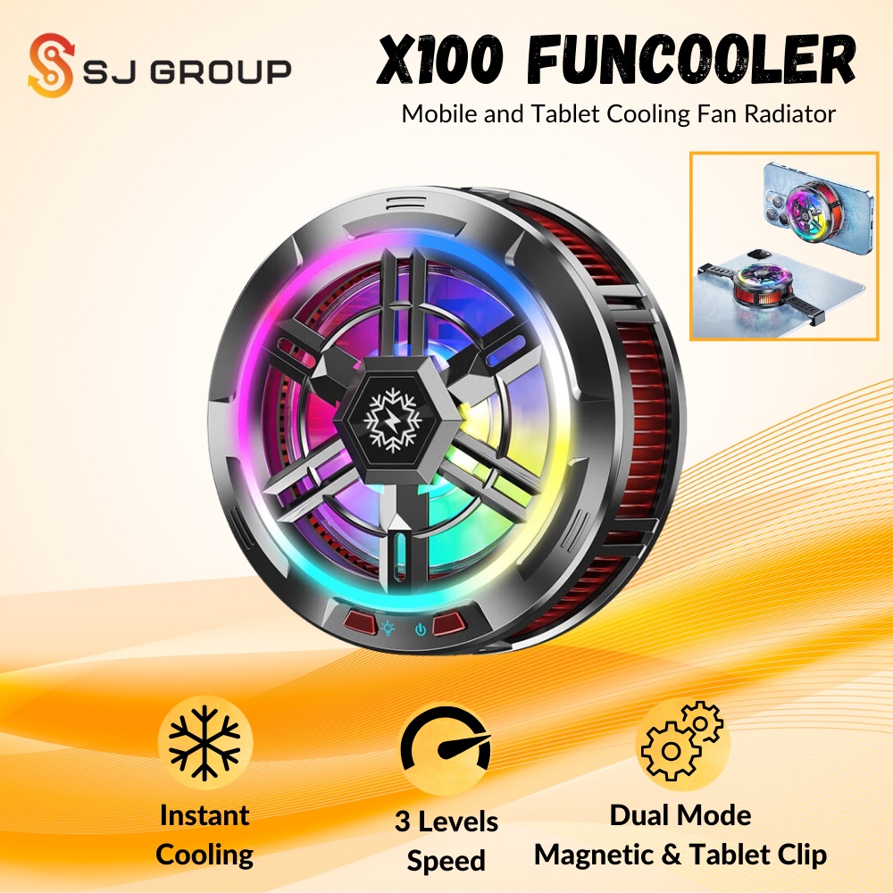 Jual X Funcooler Mobile Cooling Fan Radiator Kipas Pendingin Hp