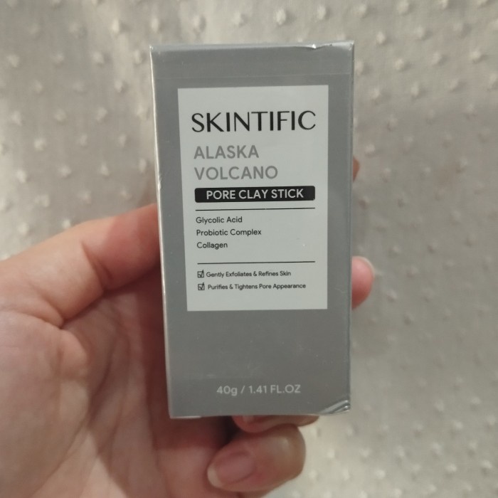 Jual Skintific Alaska Volcano Pore Clay Stick 40 G ORI Shopee Indonesia