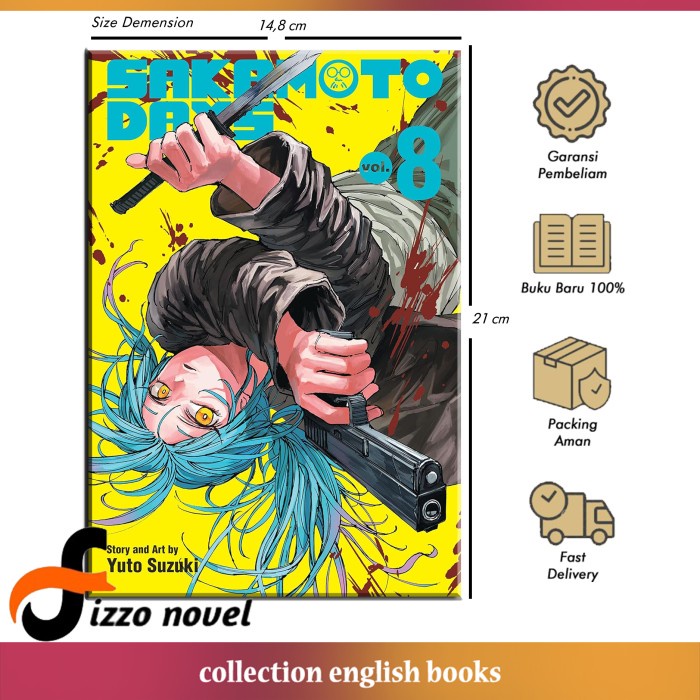 Jual Komik Sakamoto Days Yuto Suzuki English Fizzo Novel Shopee