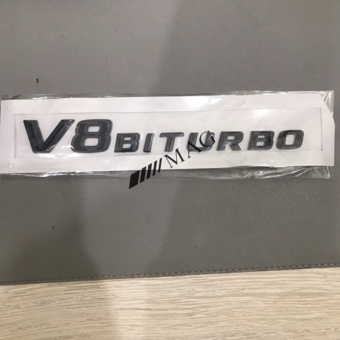 Jual Emblem V V Biturbo Mercedes Benz Emblem Tulisan V Biturbo