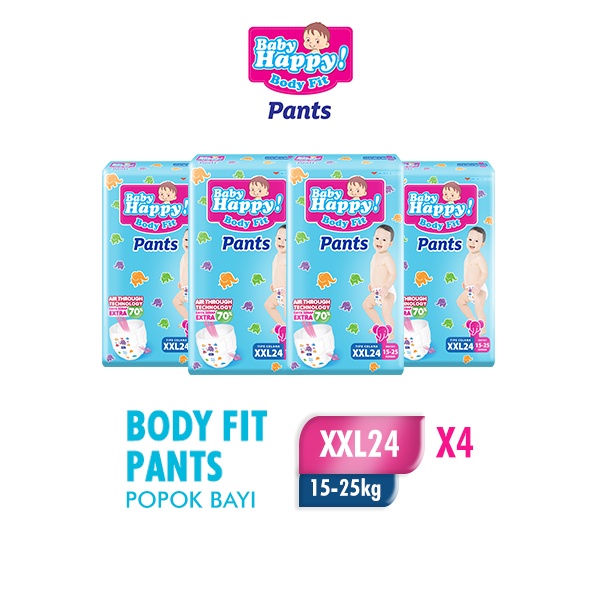 Jual Baby Happy Pants Popok Bayi Celana Xxl X Shopee Indonesia