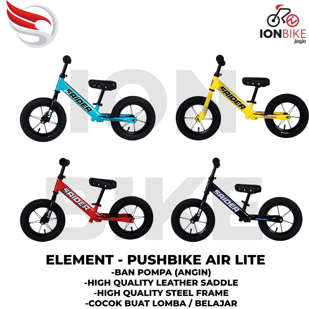 Jual Push Bike Element 5rider AIR WAVE Balance Bike Pushbike Sepeda