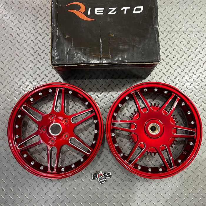 Jual Velg Riezto Model Marus W Red Front Rear Vespa Sprint Prima