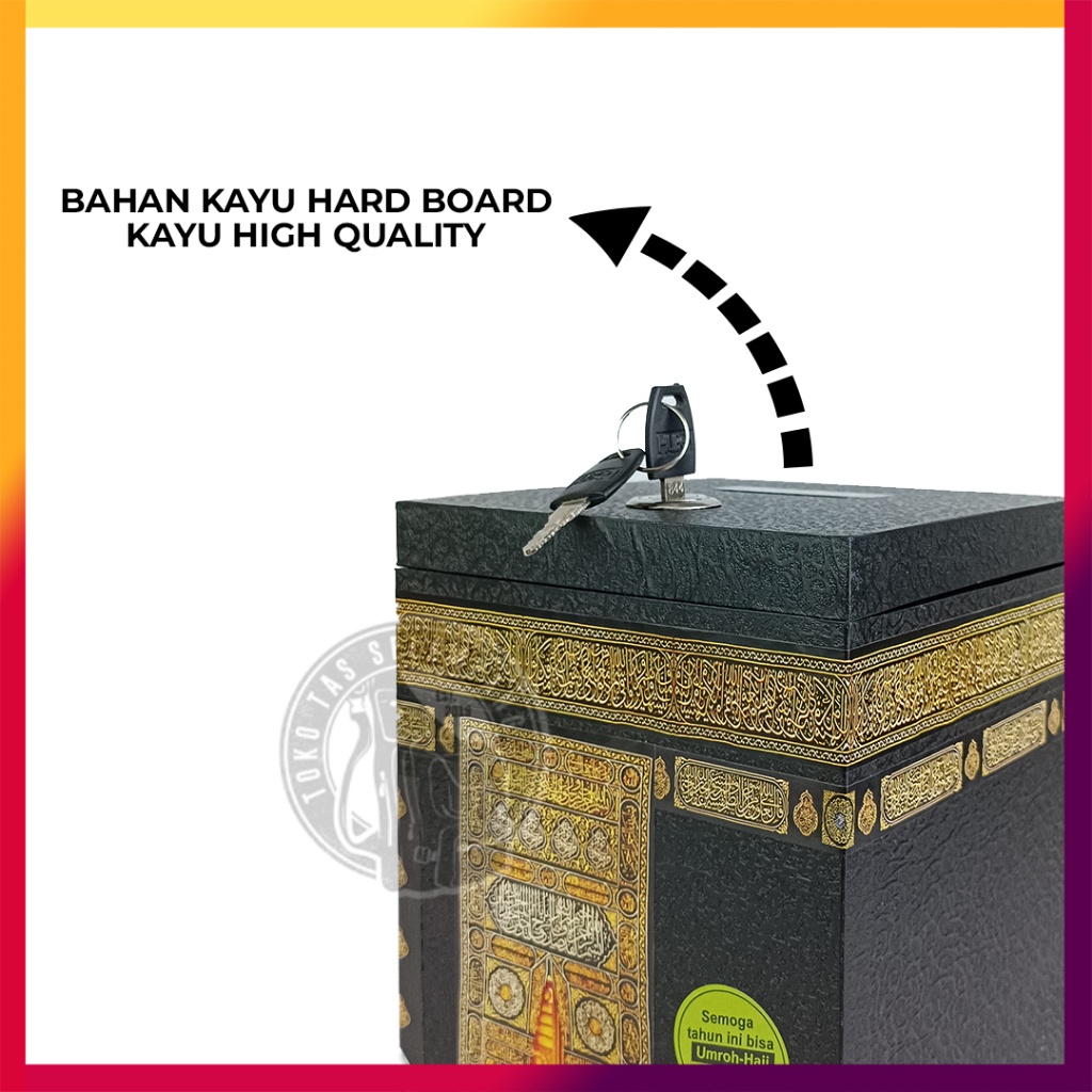 Jual A Celengan Kabah Ka Bah Ka Bah Kakbah Kaqbah Jumbo Besar Kunci