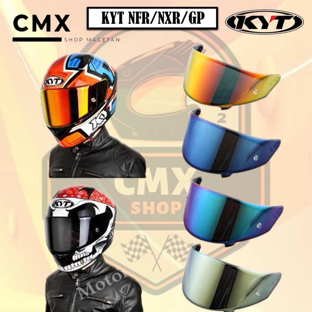 Jual Kaca Visor KYT NFR KACA HELM VISOR KYT NFR NX RACE NZ RACE