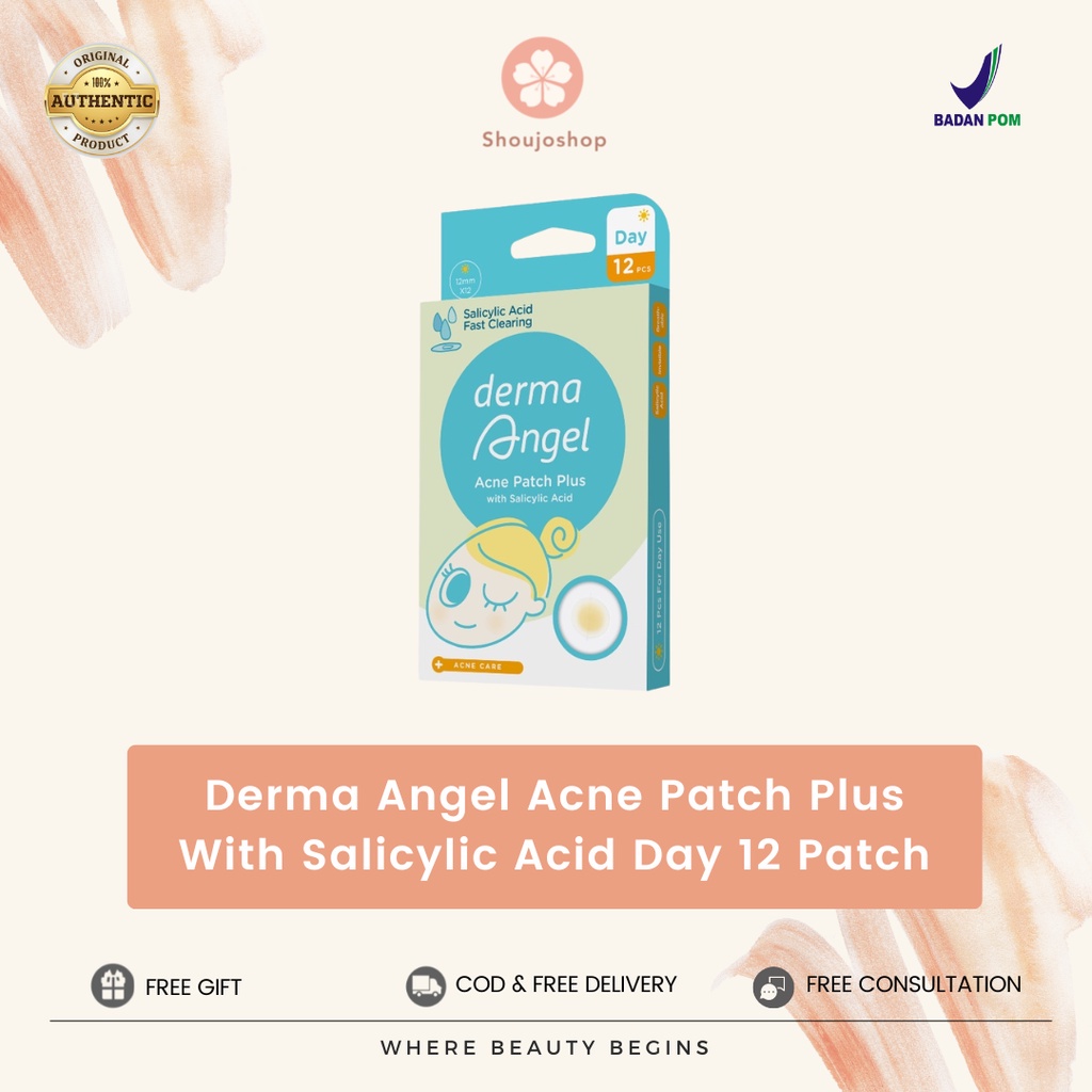 Jual Derma Angel Acne Patch Plus With Salicylic Acid Day Patch