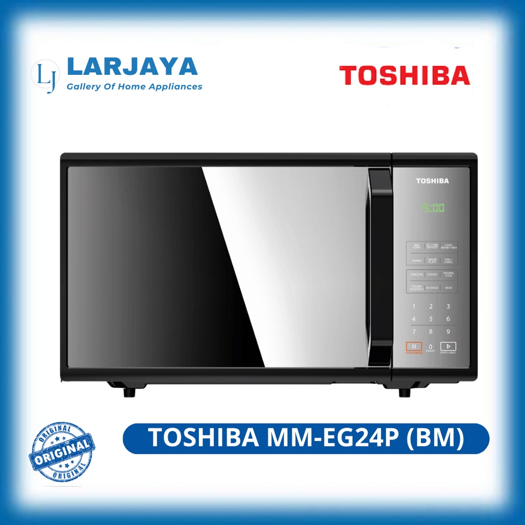 Jual Microwave Oven Toshiba Type Mm Eg P Kapasitas L Shopee Indonesia