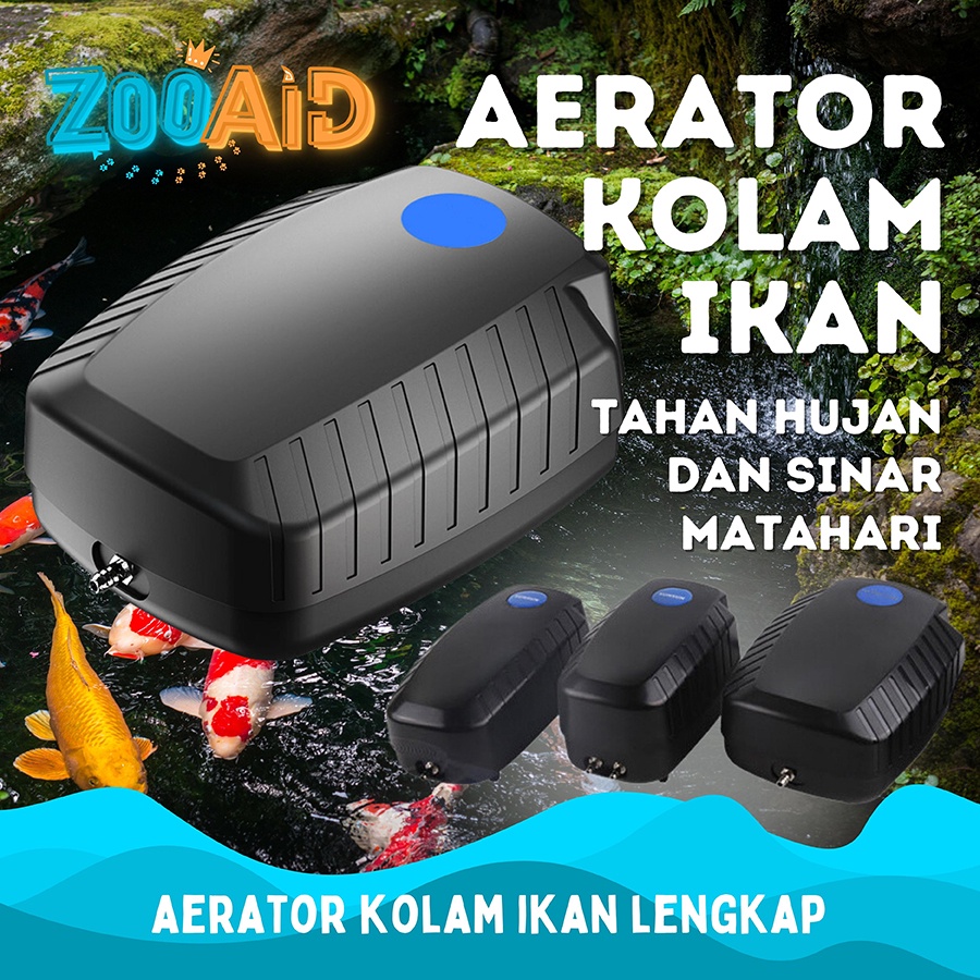 Jual Aerator Kolam Aquarium Ikan Cap Series Anti Uv Tahan Hujan