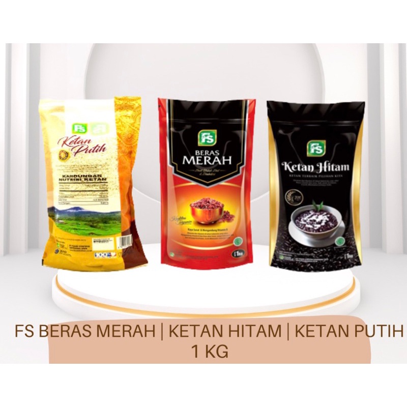 Jual Food Station Beras Ketan Putih Beras Ketan Hitam Beras Merah