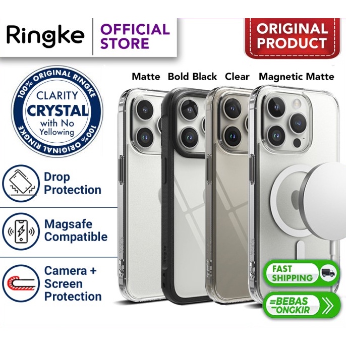 Jual Ringke Fusion Case Iphone Pro Max Plus Clear Casing Magsafe