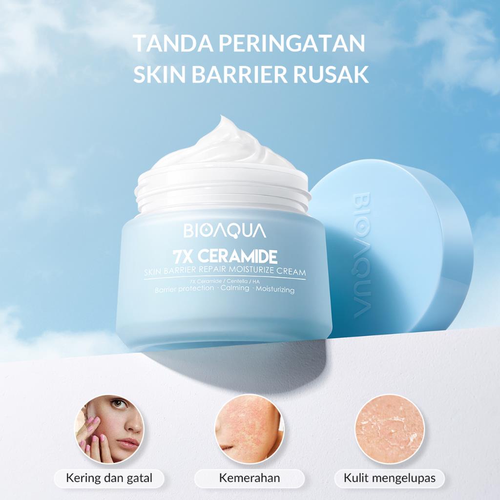 Jual Livi Bioaqua X Ceramide Skin Barrier Repair Moisturize Cream