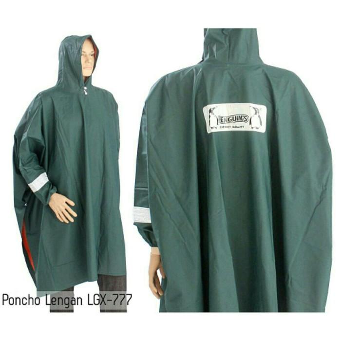 Jual JAS HUJAN PONCHO PENGUIN LGX 777 SUPER TEBAL Shopee Indonesia