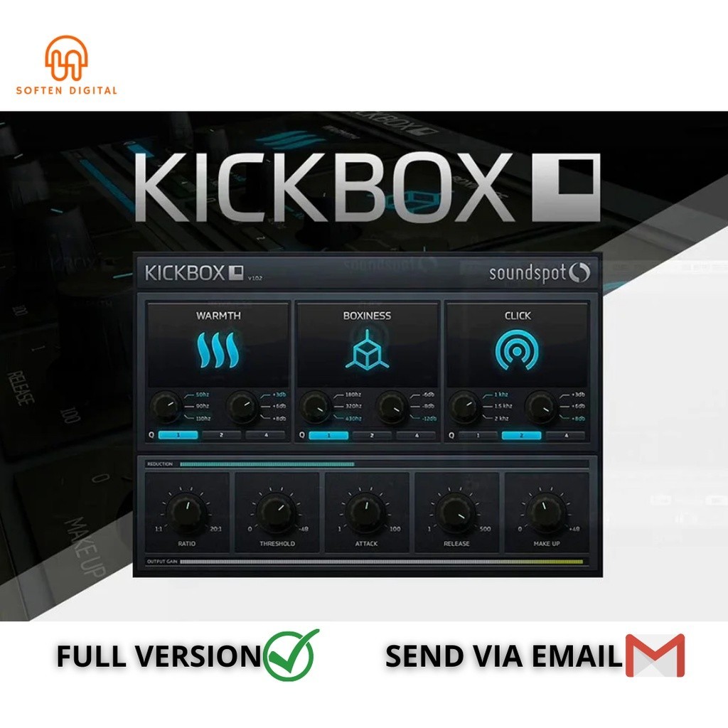 Jual Soundspot Kickbox Vst Plugin A Well Mixed Kick Drum Has A Warm