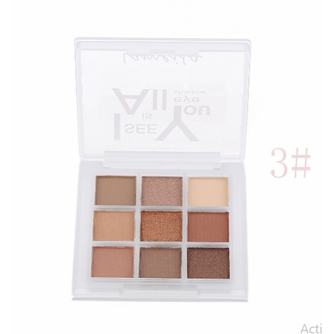 Jual SVMY 5099 EYESHADOW PALLETE 9 WARNA PIGMEN GLITTER EYESHADOW