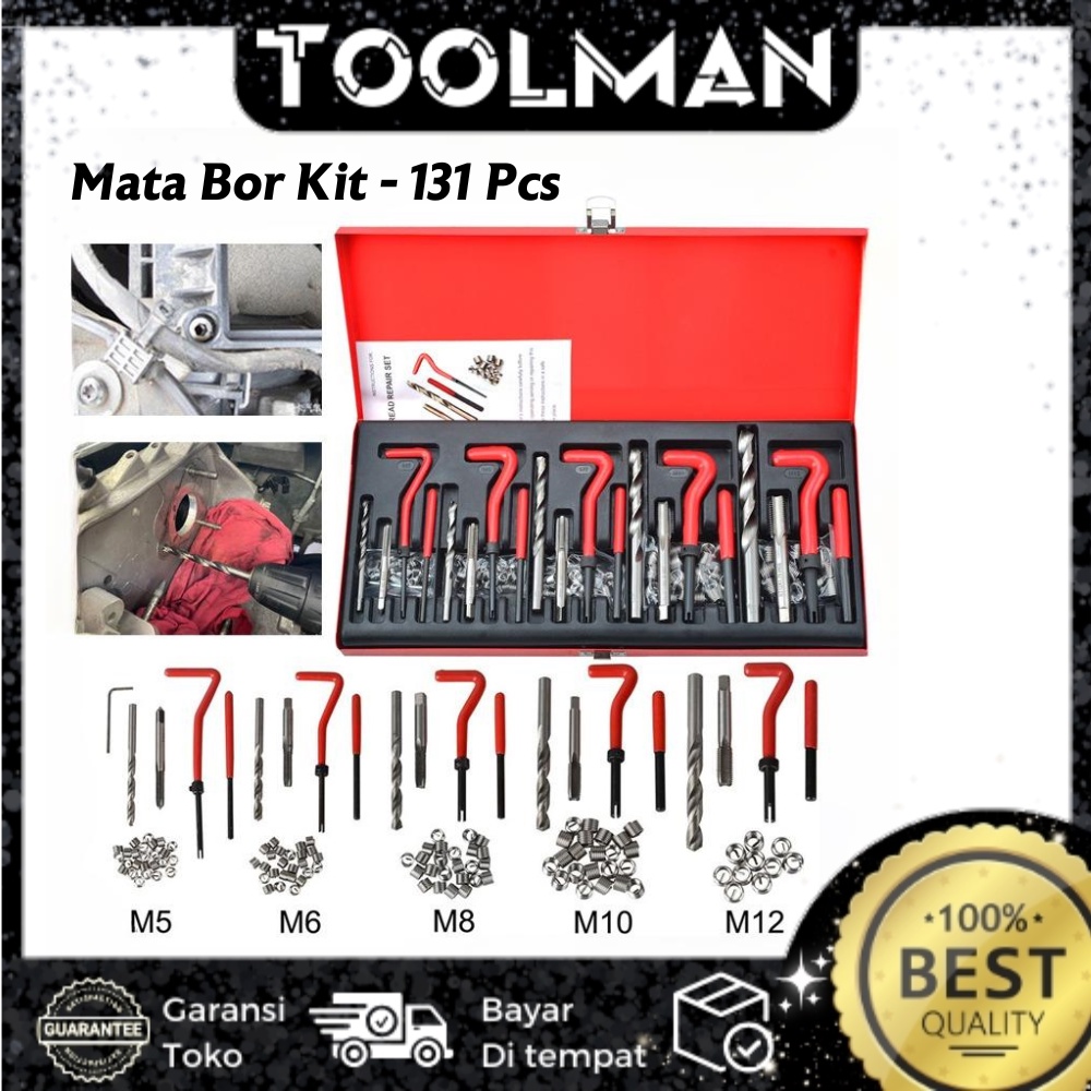 Jual Toolman Garansi Satu Tahun Pcs Benang Perbaikan Alat Kit