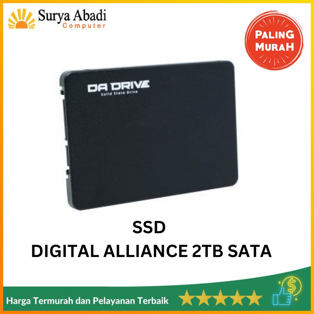 Jual Digital Alliance DA Drive SSD 2TB Sata 3 SSD 3D Nand 2 TB 2 5