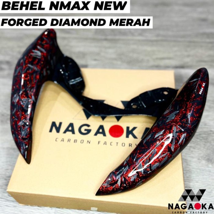 Jual READY BEHEL NMAX OLD NEW CARBON FORGED DIAMOND KEVLAR KARBON