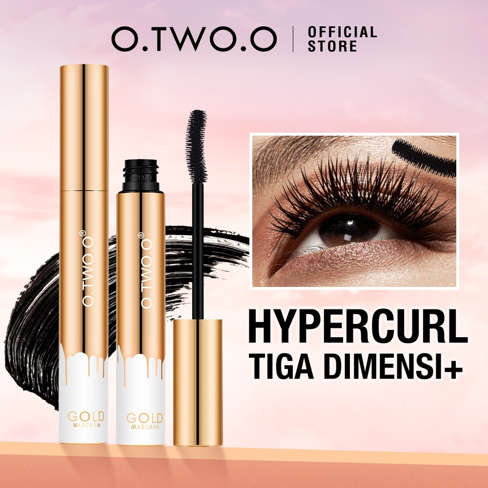 Jual O Two O Mascara D Black Long Lasting Volumizing Lengthen