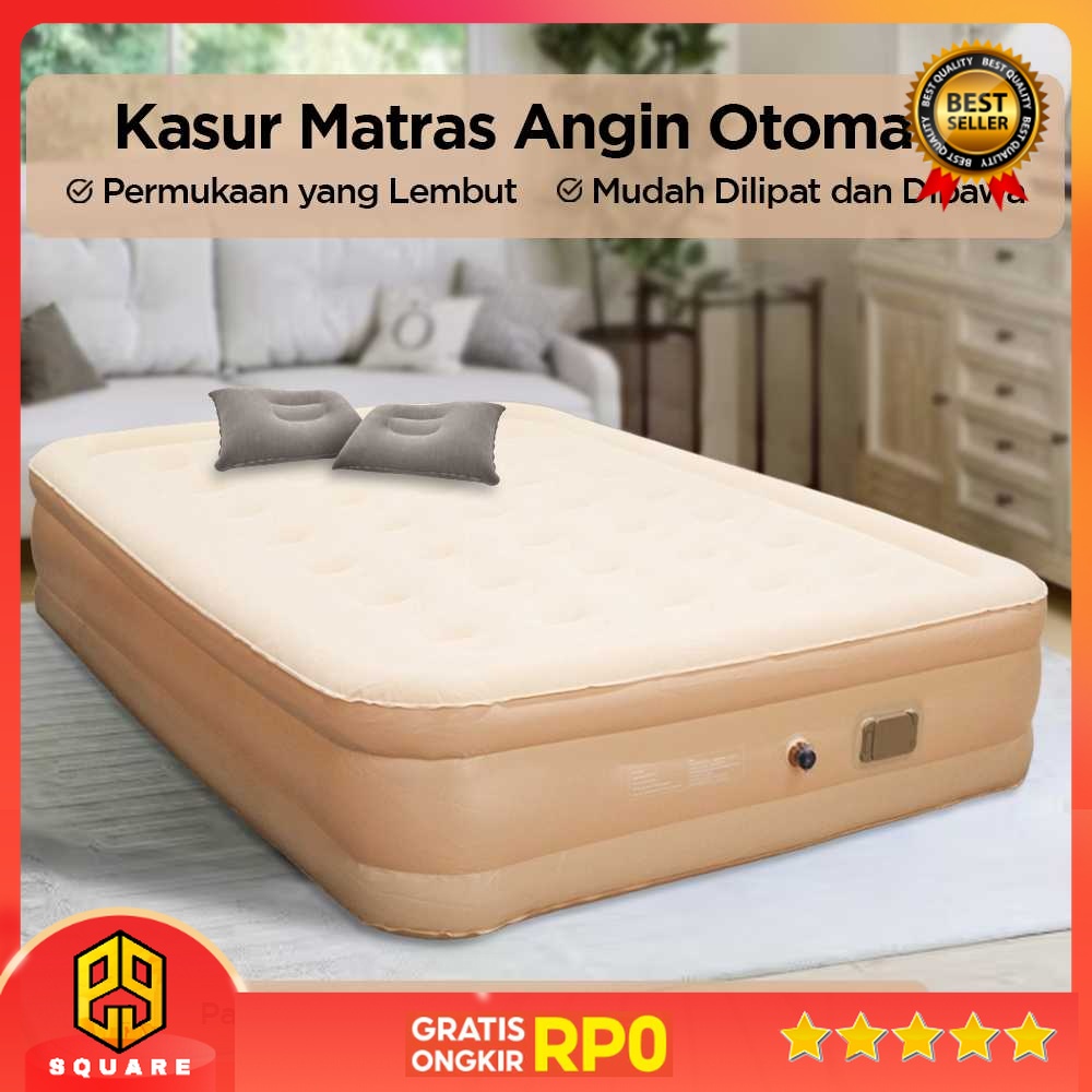 Jual OSHKI Kasur Matras Angin Tiup Otomatis Pompa Elektrik ES153