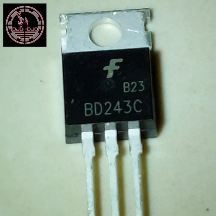 Jual BD243C BD243 Bipolar Transistor NPN BJT 6A 100V To 220 BD 243C