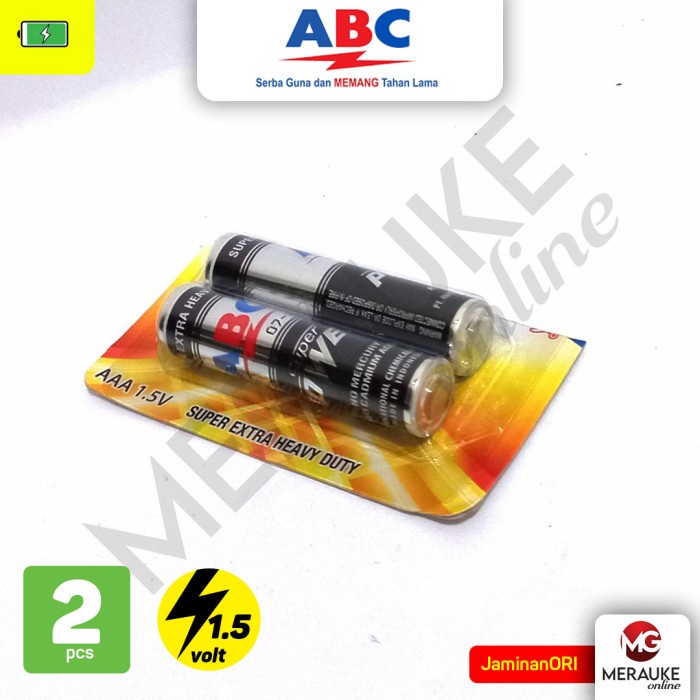 Jual Baterai Abc Super Power Aaa R Isi Shopee Indonesia