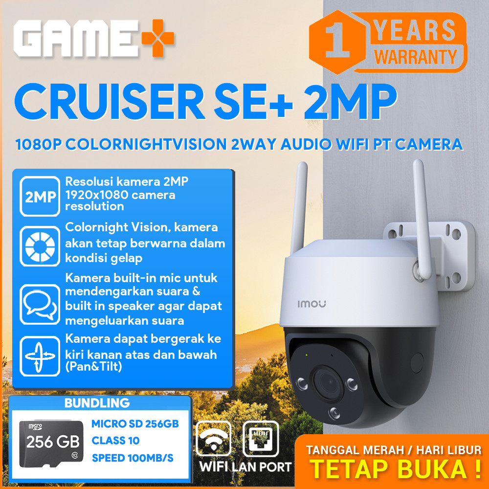 Jual Imou Ipc S Fep Cruiser Se Mp P Colornightvision Wifi Pt