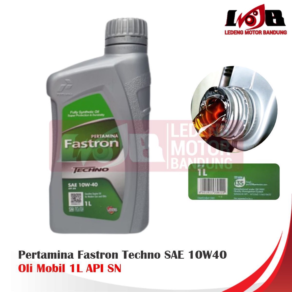 Jual Pertamina Fastron Techno 10W 40 API SN Mobil Oli 1L Shopee Indonesia