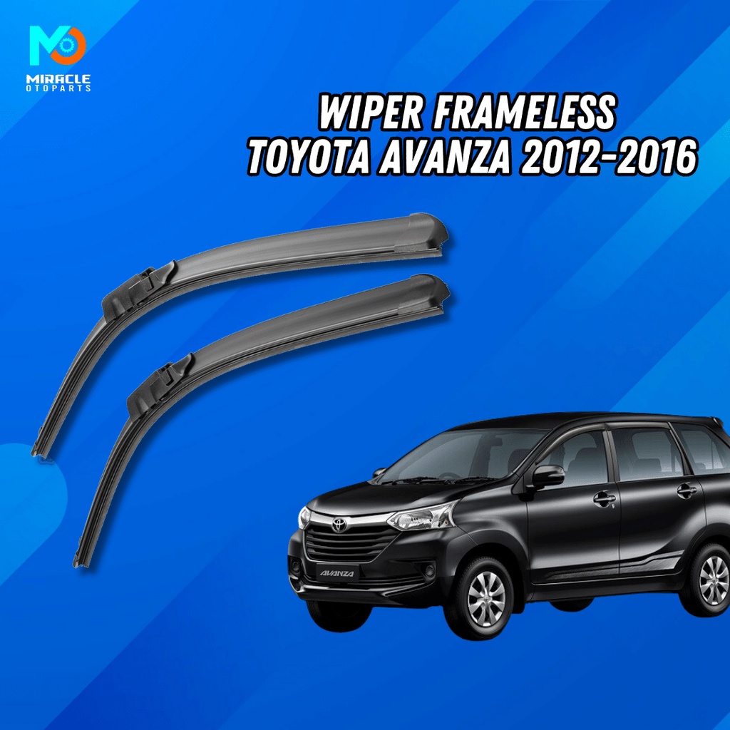 Jual Wiper Frameless Toyota All New Avanza 2012 2016 Sepasang 2 PCS