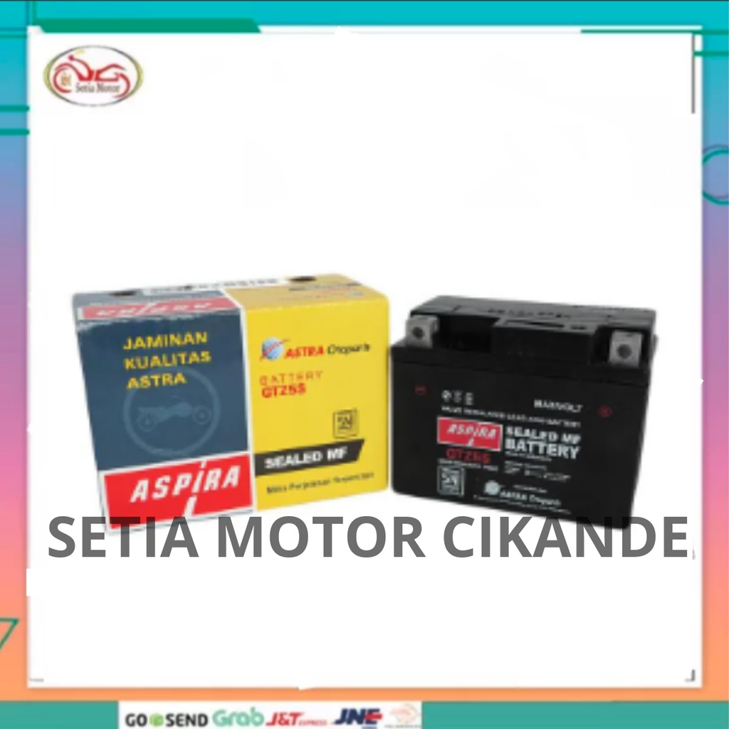 Jual Aki Accu Gtz S Gtz Smf Original Aspira Aki Kering Shopee