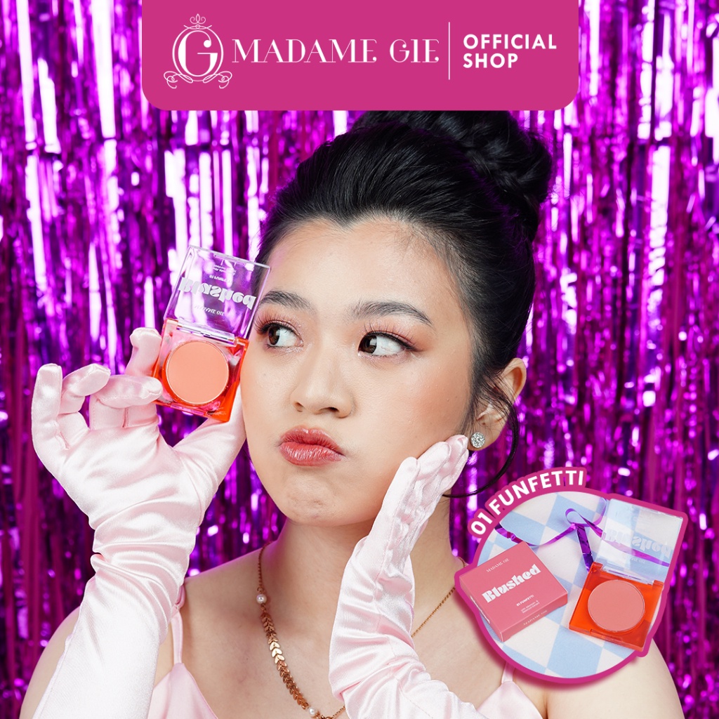 Jual Madame Gie Blushed Make Up Blush On Shopee Indonesia