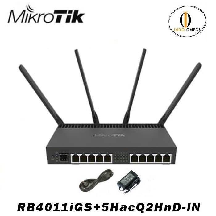 Jual Mikrotik RB4011iGS 5HacQ2HnD IN Gigabit Wireless Router RB4011