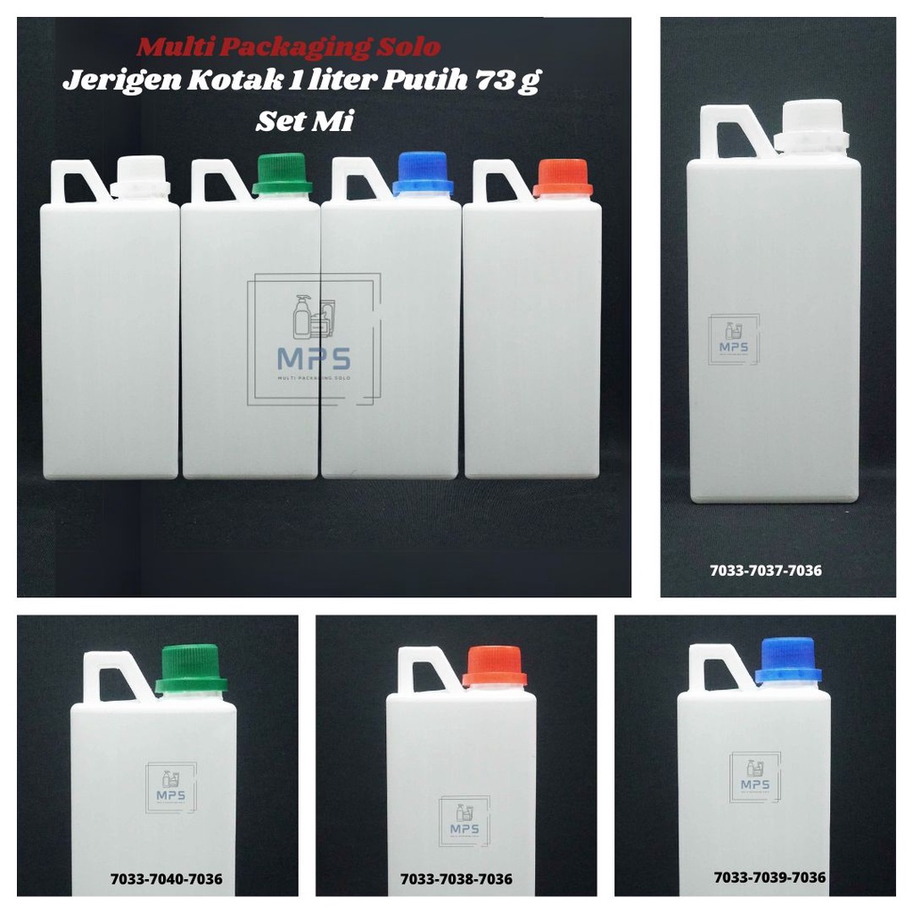 Jual Botol Jerigen L Kotak Dof Hdpe Neck Set Mi Jerigen Hdpe