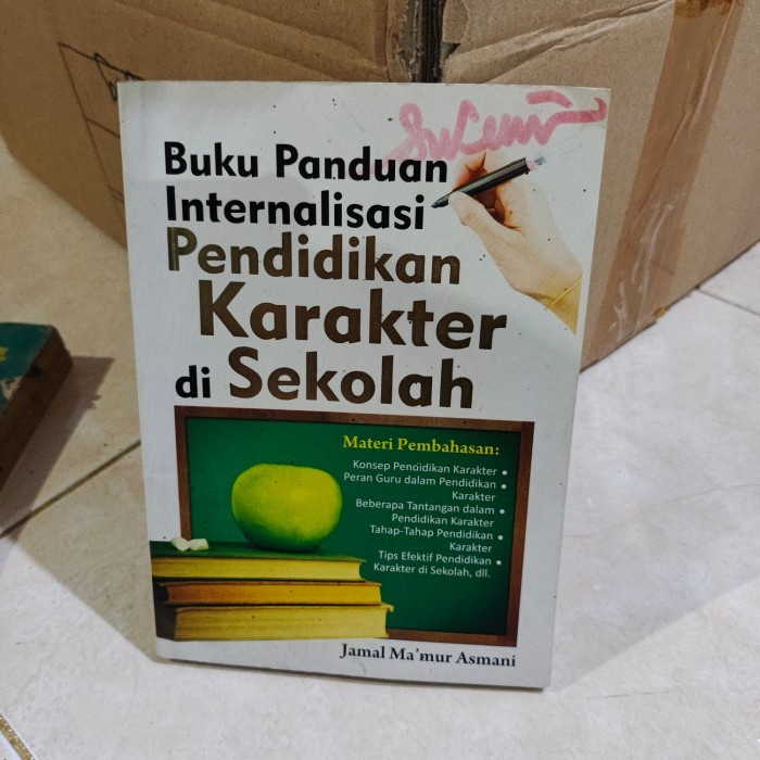 Jual Buku Panduan Internalisasi Pendidikan Karakter Di Sekolah Shopee