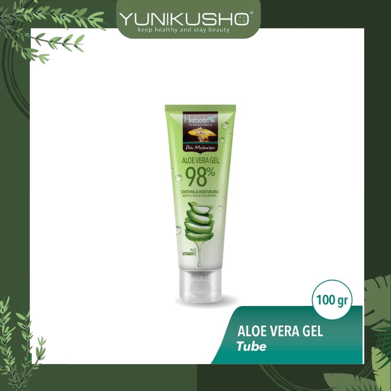 Jual Herborist Aloe Vera Gel Tube Soothing Moisturizing Ml