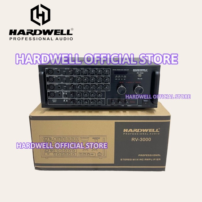 Jual Power Amplifier Hardwell Rv Original Ampli Karaoke Shopee