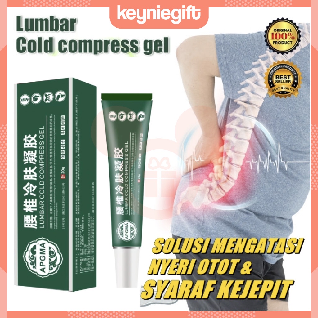 Jual APDMP Lumbar Spine Cooling Gel 20g Krim Pereda Nyeri Sakit Tulang