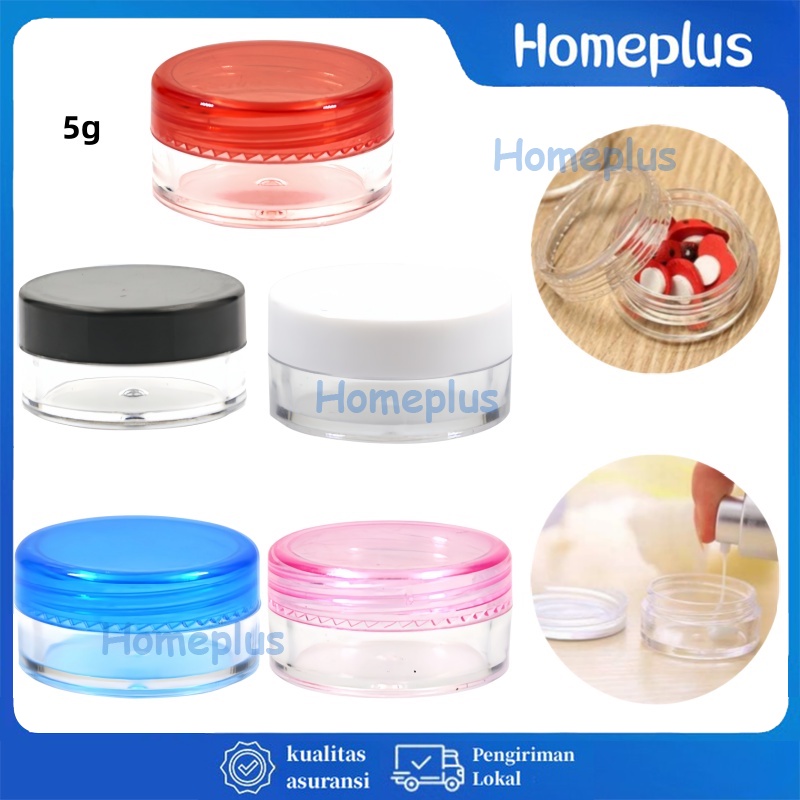 Jual Homeplus Pot Jar Cream Gram Wadah Cosmetik Gram Botol Kosong