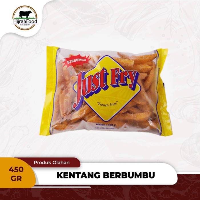 Jual JUST FRY Seasoned French Fries Kentang Goreng Bumbu Shopee