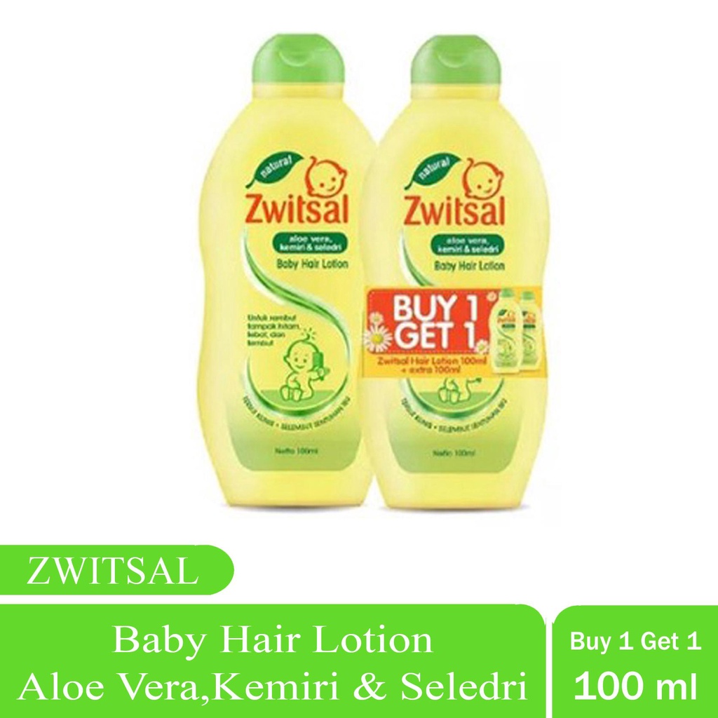 Jual Zwitsal Perawatan Rambut Bayi Hair Lotion Aloe Vera Kemiri