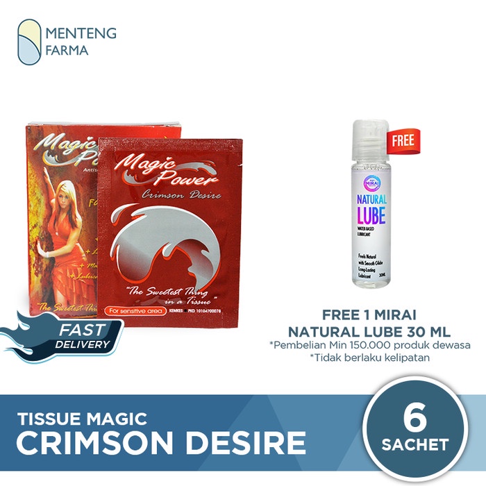 Jual New Product Tissue Tisu Magic Crimson Desire Kotak Isi