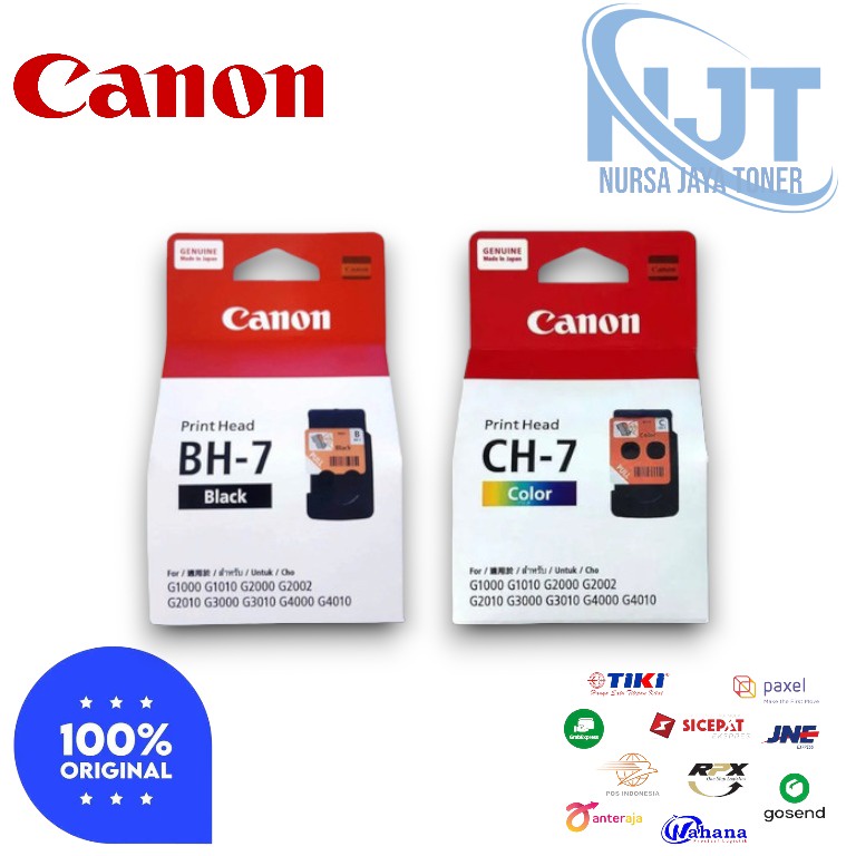 Jual Printhead Tinta Canon Bh Black Dan Ch Color Original