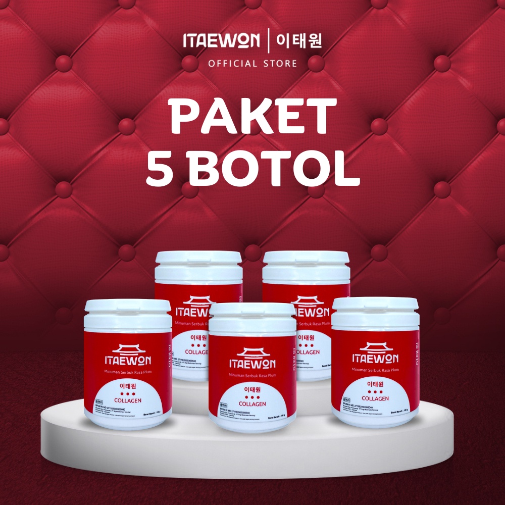 Jual Paket Botol Itaewon Collagen Drink Taewon Kolagen Kolagen